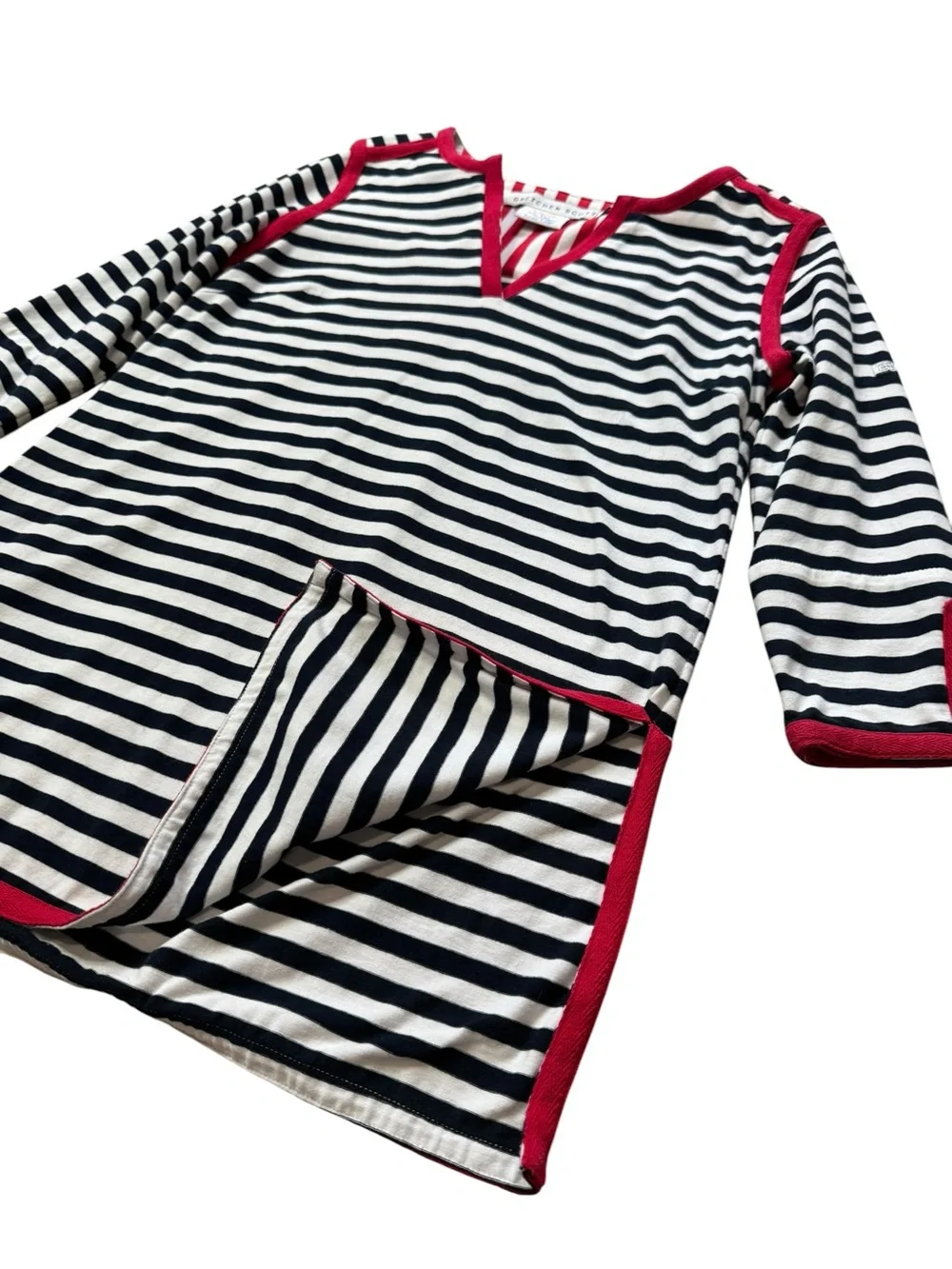 Gretchen Scott Admiral Ahoy Striped Tunic size S